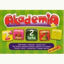 Akademia - 2 lata +32 naklejki, 9788375173345