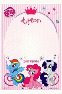 Dyplom A4, My Little Pony