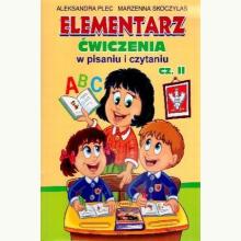 Elementarz. Ćwiczenia w pisaniu i czytaniu. Część 2, 9788387313845