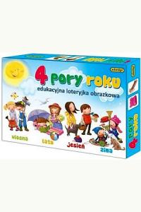 Gra - Edukacyjna loteryjka obrazkowa - 4 pory roku (4+)