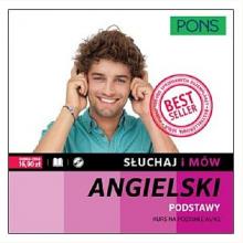 Słuchaj i mów Angielski Podstawy + CD. PONS, 9788381650014