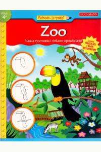 Nauka rysowania i ciekawe opowiadanie. Zoo