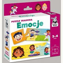 Kapitan Nauka. Emocje. Puzzle malucha (2-4 lata), 5904905917430