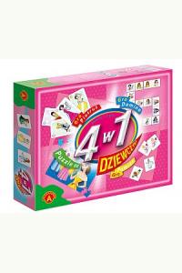 Gra - 4w1 Dziewczyny (4+)