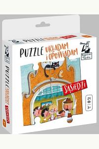 Puzzle Układam i opowiadam. Sąsiedzi (3+)