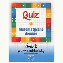 Świat pierwszoklasisty - quiz + Matematyczne domino, 5907608923401