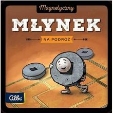 Młynek - gra magnetyczna ALBI (wersja podróżna) (6+), 8590228042712