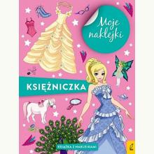 Moje naklejki. Księżniczka, 9788328083929