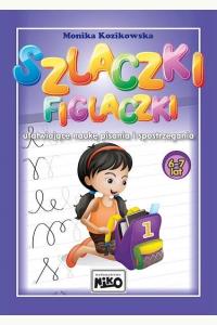 Szlaczki figlaczki ułatwiające naukę pisania i spostrzegania ( 6-7 lat )