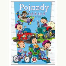 Pojazdy od A do Z. 48 naklejek, 9788366085589