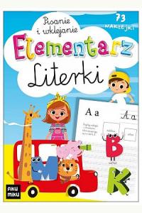 Elementarz literki - pisanie i wklejanie