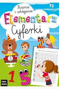 Elementarz cyferki - pisanie i wklejanie