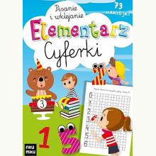 Elementarz cyferki - pisanie i wklejanie, 9788368195323