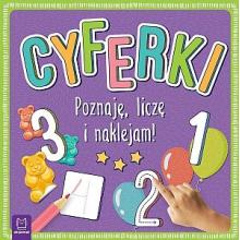 Cyferki. Poznaję, liczę i naklejam!, 9788381064019