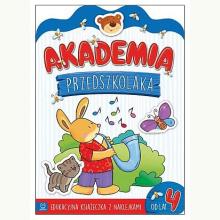 Akademia przedszkolaka od lat 4, 9788381065993