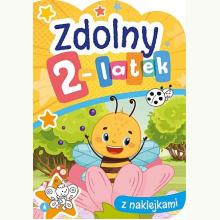 Zdolny 2-latek z naklejkami, 9788382072303