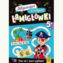 Aktywizujące i kreatywne łamigłówki 5+. Baw się i ćwicz myślenie!, 9788382132946