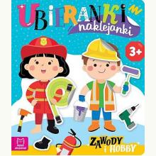 Ubieranki naklejanki. Zawody i hobby, 9788382135282