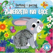 Dotknij i poczuj. Zwierzęta w zoo, 9788382138856