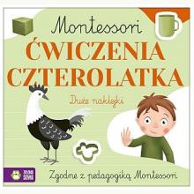 Montessori. Ćwiczenia czterolatka, 9788382406276