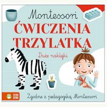 Montessori. Ćwiczenia czterolatka, 9788382406276