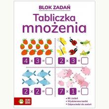 Blok zadań. Tabliczka mnożenia, 9788382406344