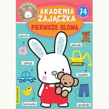 Akademia zajączka. Pierwsze słowa, 9788382490350