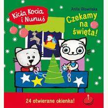 Kicia Kocia i Nunuś. Czekamy na święta! Kalendarz adwentowy z zadaniami, 9788382652710