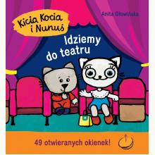 Kicia Kocia i Nunuś. Idziemy do teatru, 9788382655018