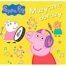 Peppa Pig. Książeczki z półeczki. Muzyczne obrazy, 9788382827835