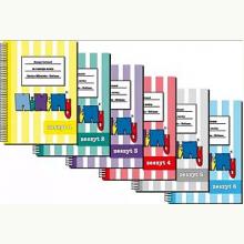 MóWiMy - Komplet sześciu Zeszytów do ćwiczeń. Części 1, 2, 3, 4, 5, 6, B0009 14d