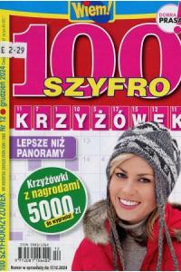 100 szyfrokrzyżówek