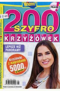 200 szyfro krzyżówek