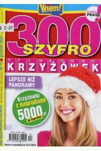 300 szyfrokrzyżówek