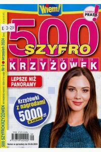 500 szyfrokrzyżówek