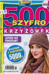 500 szyfrokrzyżówek