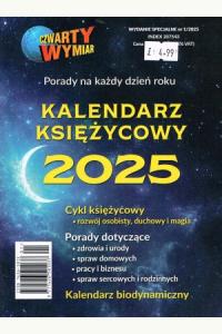 Kalendarz Księżycowy 2025 Czwarty wymiar wyd.spec. 