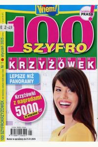 100 szyfrokrzyżówek