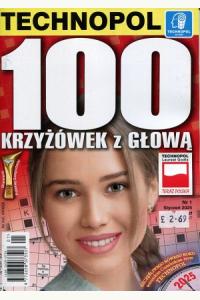 100 krzyżówek z głową