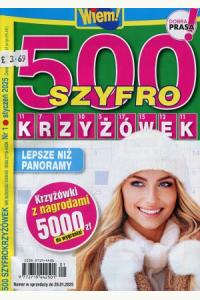 500 szyfrokrzyżówek